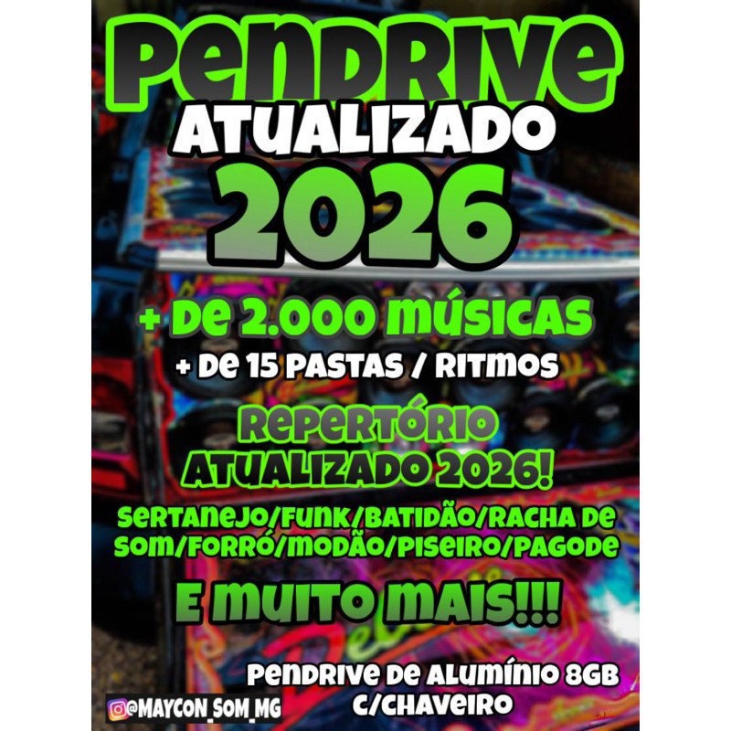 Mega Pendrive Atualizado 2026
