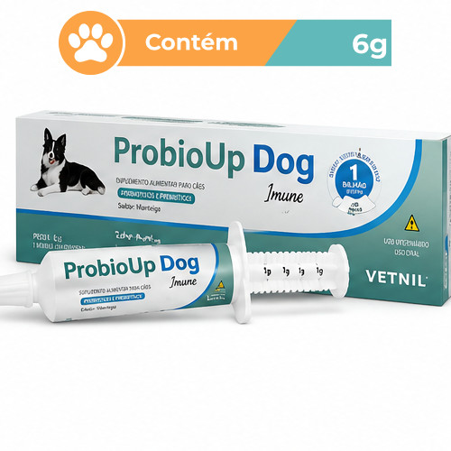 ProbioUp Dog Imune Vetnil 6g Suplemento para Cães