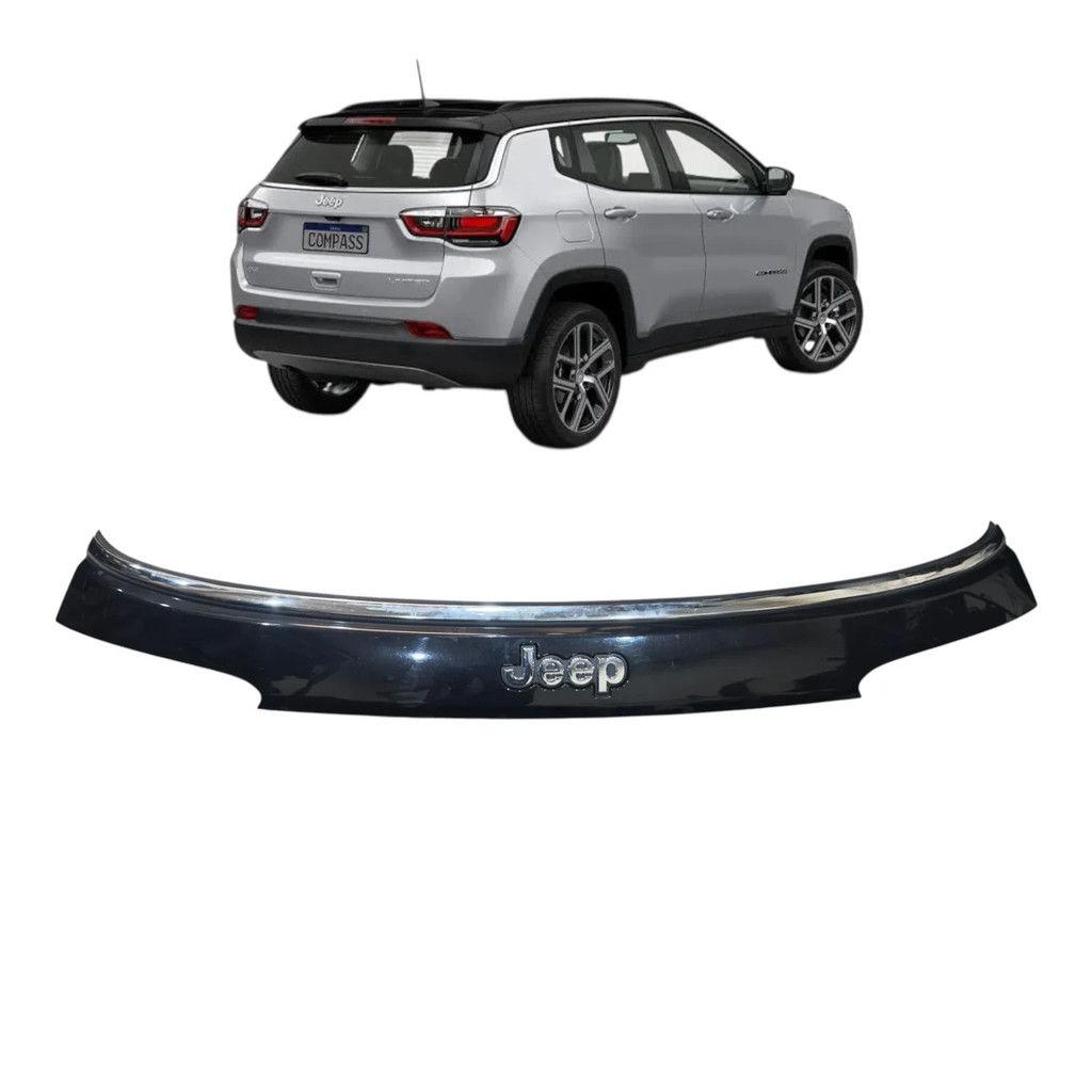 Moldura Tampa Traseira Original Jeep Compass 2017 a 2026