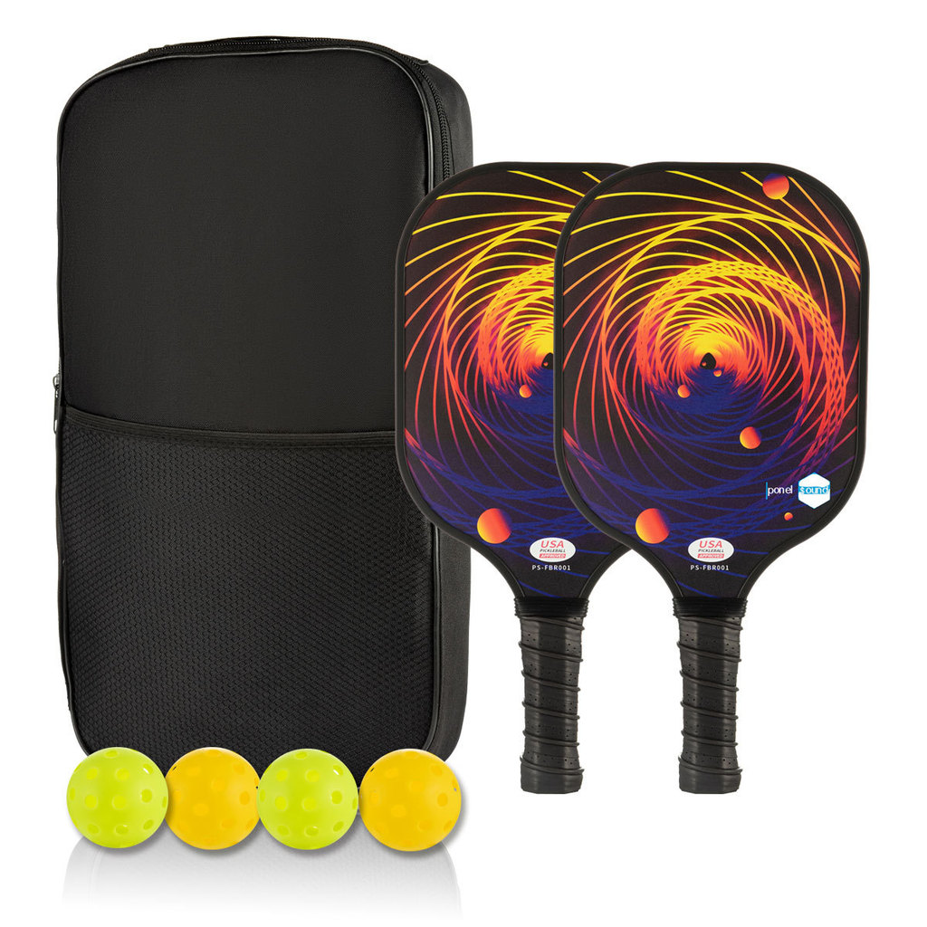 Raquete de pickleball de venda quente fibra de vidro esportes ao ar livre artigos esportivos pickleball
