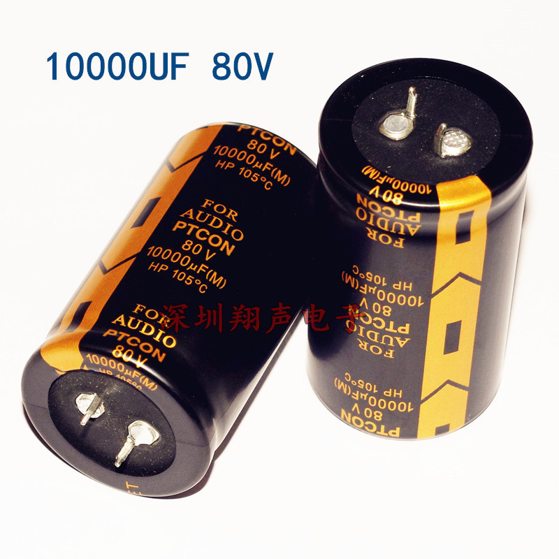 Doméstico novo Original genuíno 63V 80v1.000uf Capacitor eletrolítico de áudio amplificador de potência de áudio filtro