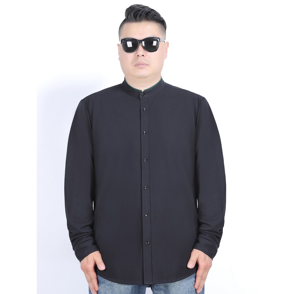 Plus size roupas masculinas estilo outono na moda gordo extra solto mais gordura extra grande tamanho masculino gola alt