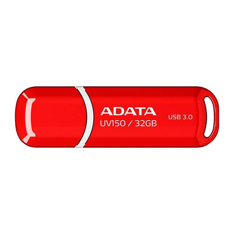 Pen Drive Adata UV150, 32GB, USB 3.0, Vermelho, AUV150-32G-RRD