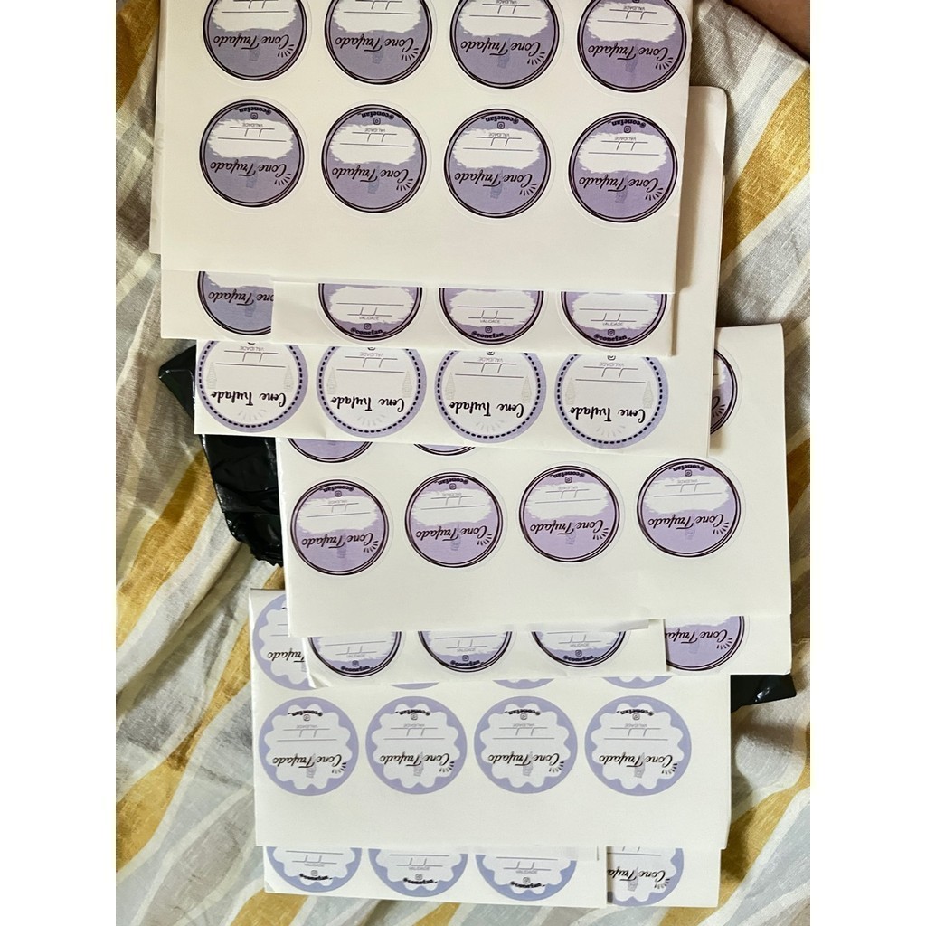 1000 Adesivos Personalizados 4x4 cm Autocolante Embalagens Corte Eletrônico Resistentes Adesivo Personalizado Nome