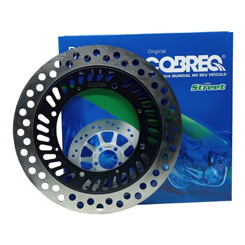 DISCO DE FREIO DIANTEIRO COBREQ ( 0007-DIS ) PARA HONDA TORNADO 250 / CRF230 / XR200 / NX200 em Oferta na Shopee