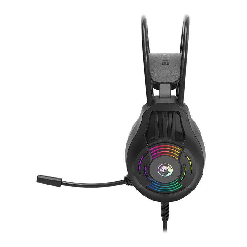 Headset Gamer Marvo H8326, RGB, Drivers 40mm, Preto, H8326 · foto 2