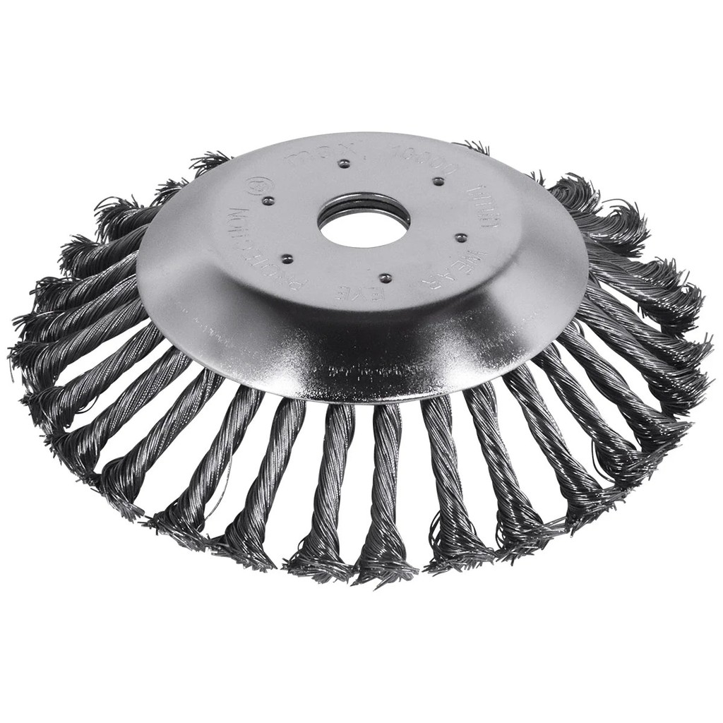 Escova Circular 8'' Aço Torcido para Roçadeira Tradestar em Oferta na Shopee