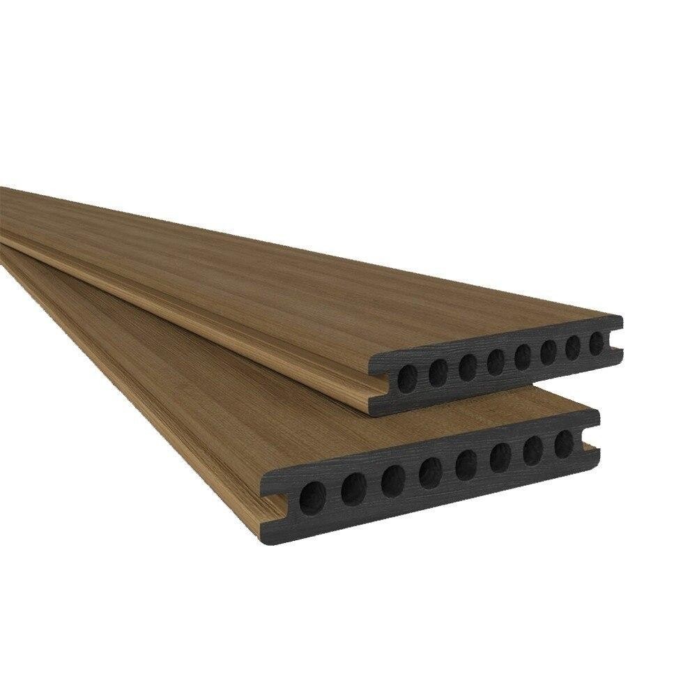 Deck Modaza WPC, 15 cm x 2,90 metros , Marone/Imbuia em Oferta na Shopee