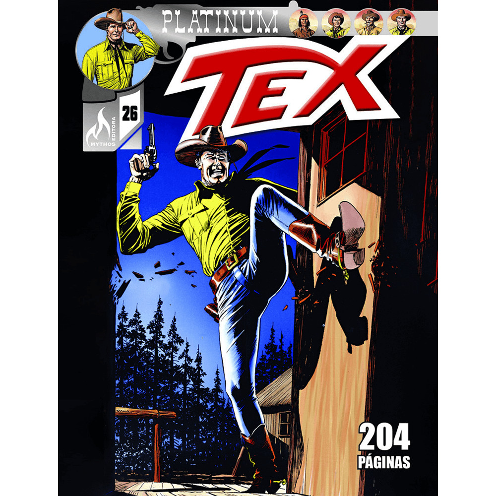 Livro - Tex Platinum Nº 26 - Mythos Editora ISBN 9788578675622