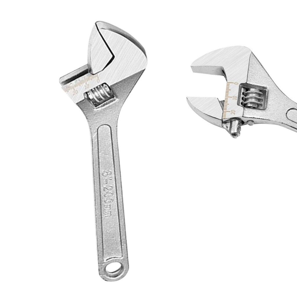 Chave Ajustável Inglesa 8 10 Polegadas 200mm Aço Universal