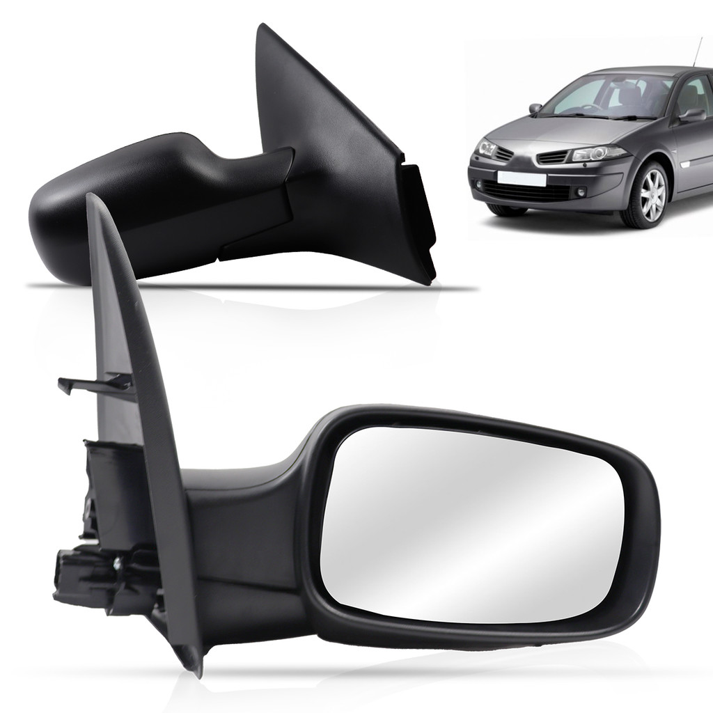 Retrovisor Megane 2006 2007 2008 2009 2010 2011 2012 2013 Elétrico Com Tampa