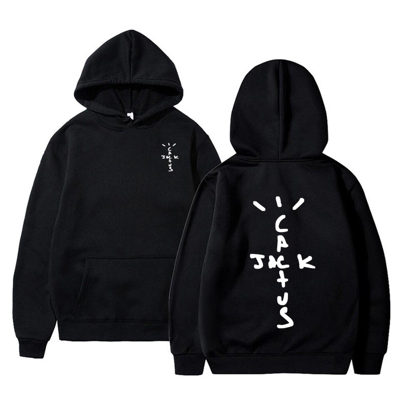 Blusa Moletom Cactus Jack Travis Scott Canguru