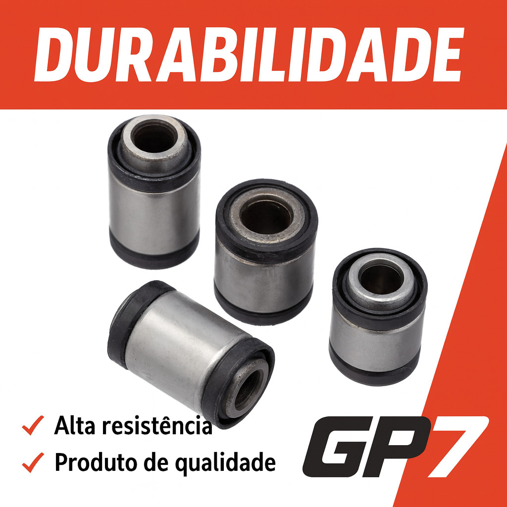 Bucha Amortecedor Traseiro GP7 Honda XRE 300 – Kit 16 Peças Reforçado em Oferta na Shopee