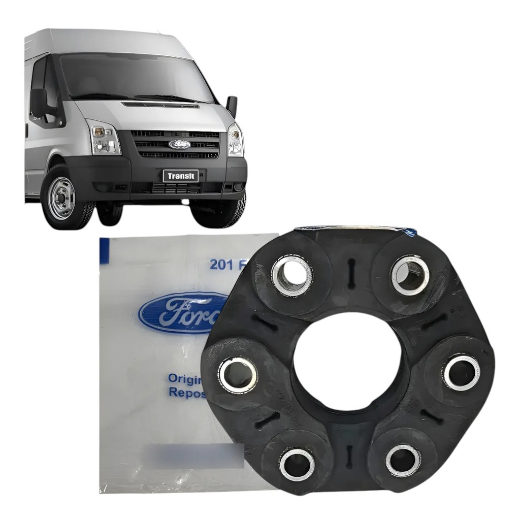 Acoplamento Eixo Cardan - Bolachão - Ford Transit 08/23 Orig