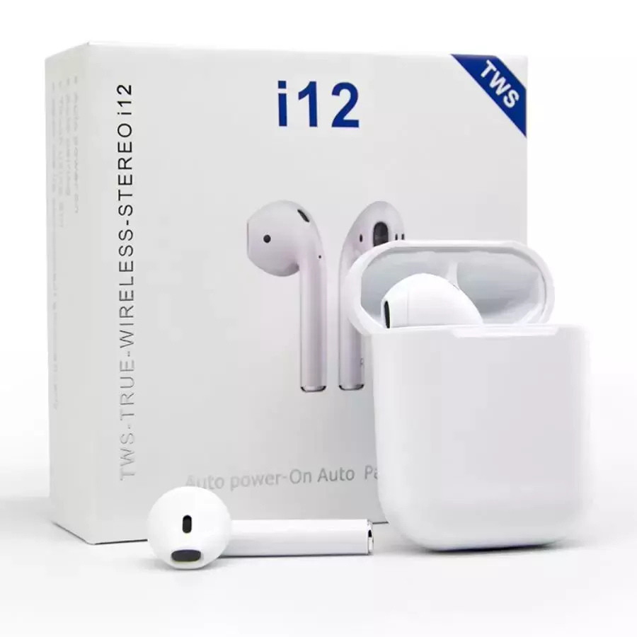 Fone De Ouvido Bluetooth Sem Fio Wireless Tws Touch I12 VARIEDADES