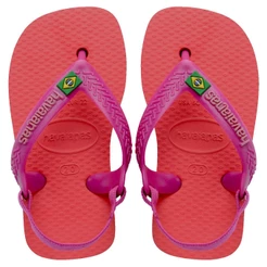 Chinelo Havaianas Baby Brasil Logo