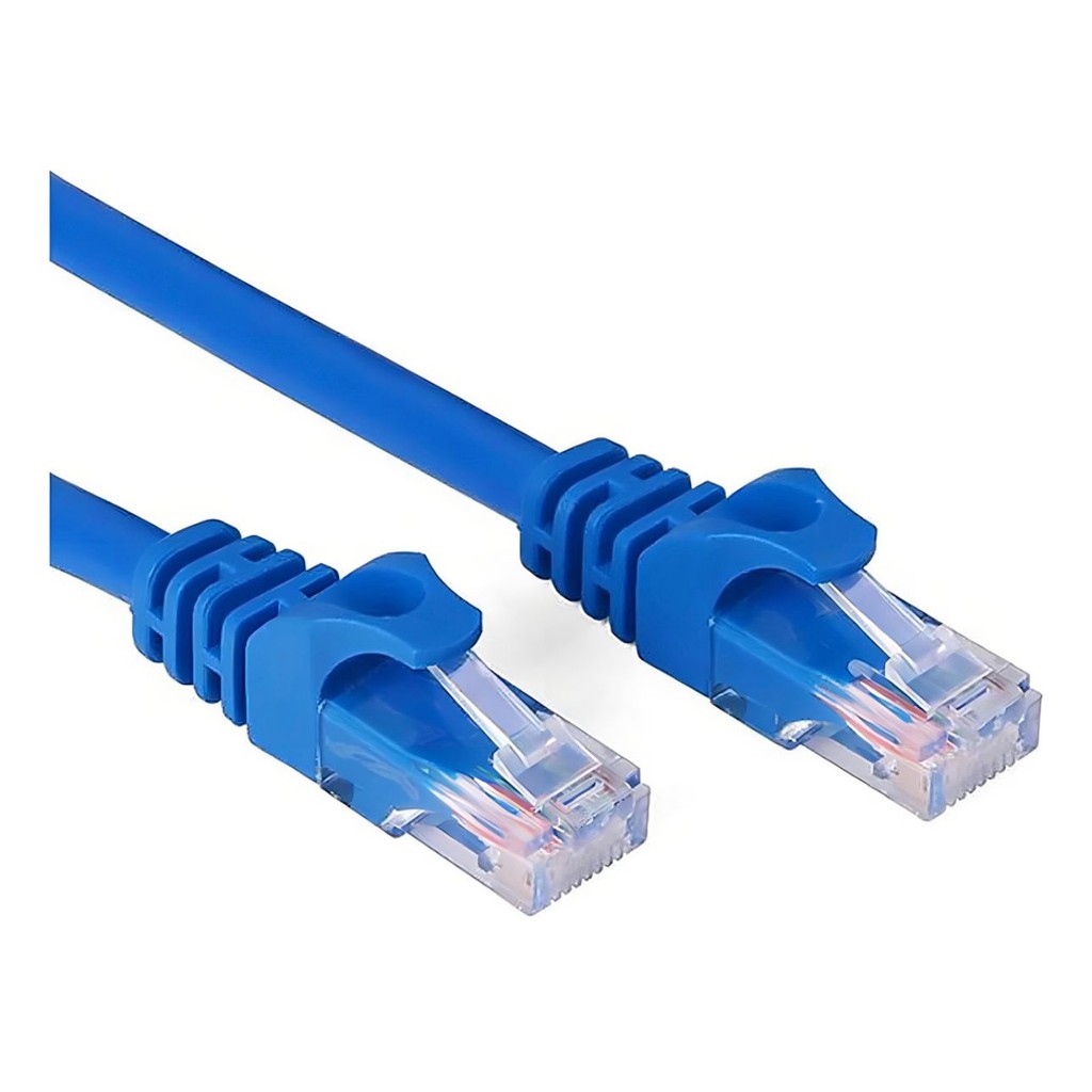 Cabo De Rede cat5e  2m/3m/5m/10m/15m/20m/30m Azul