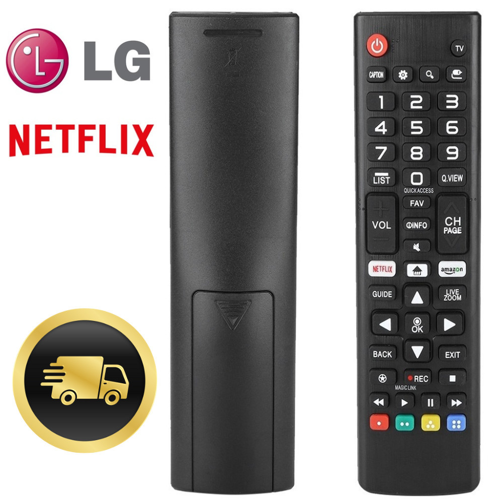 Controle lg Tv Smart 4k Uj6300 Uk6510 E Lk 8035 Netflix Amazon