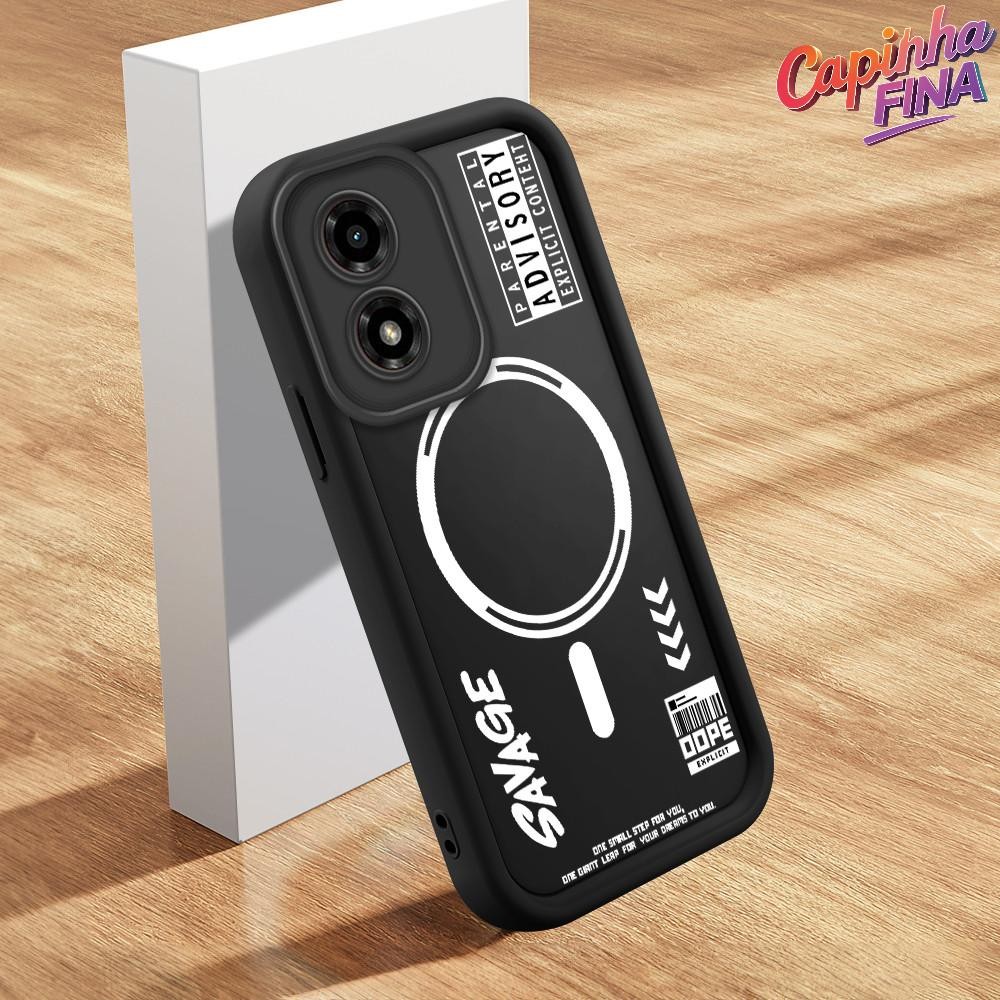 Capinha Para Motorola Moto G04 G04S E14 Capa De Preto Normal Macio Case 6275 TYB