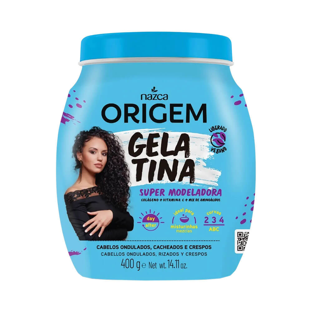 Gelatina Nazca Origem Super Modeladora 400g em Oferta na Shopee