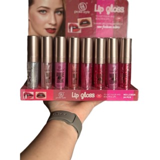 Box 24 - GLOSS BRILHO LABIAL POLA AYLR particulas de glitter - Atacado Revenda em Oferta na Shopee