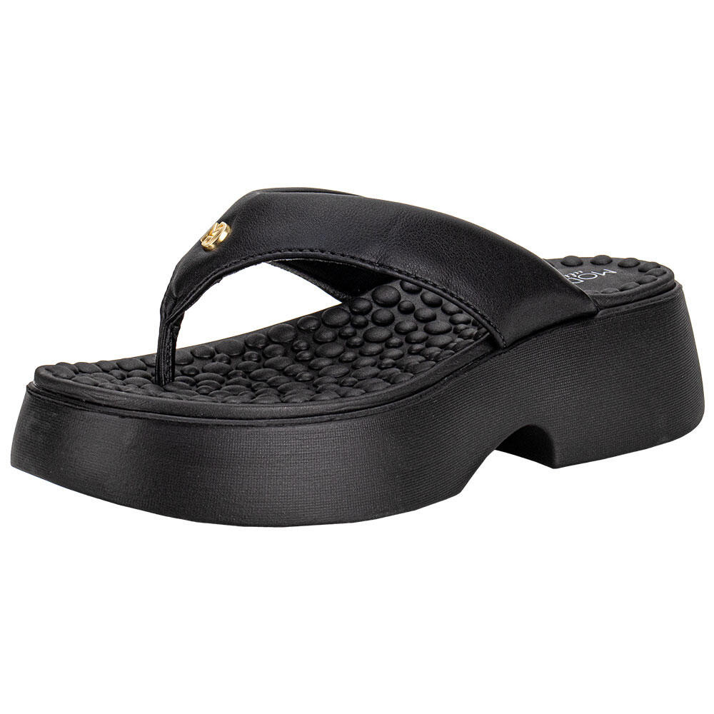 Tamanco Feminino Salto Grosso Modare 7210206 em Oferta na Shopee