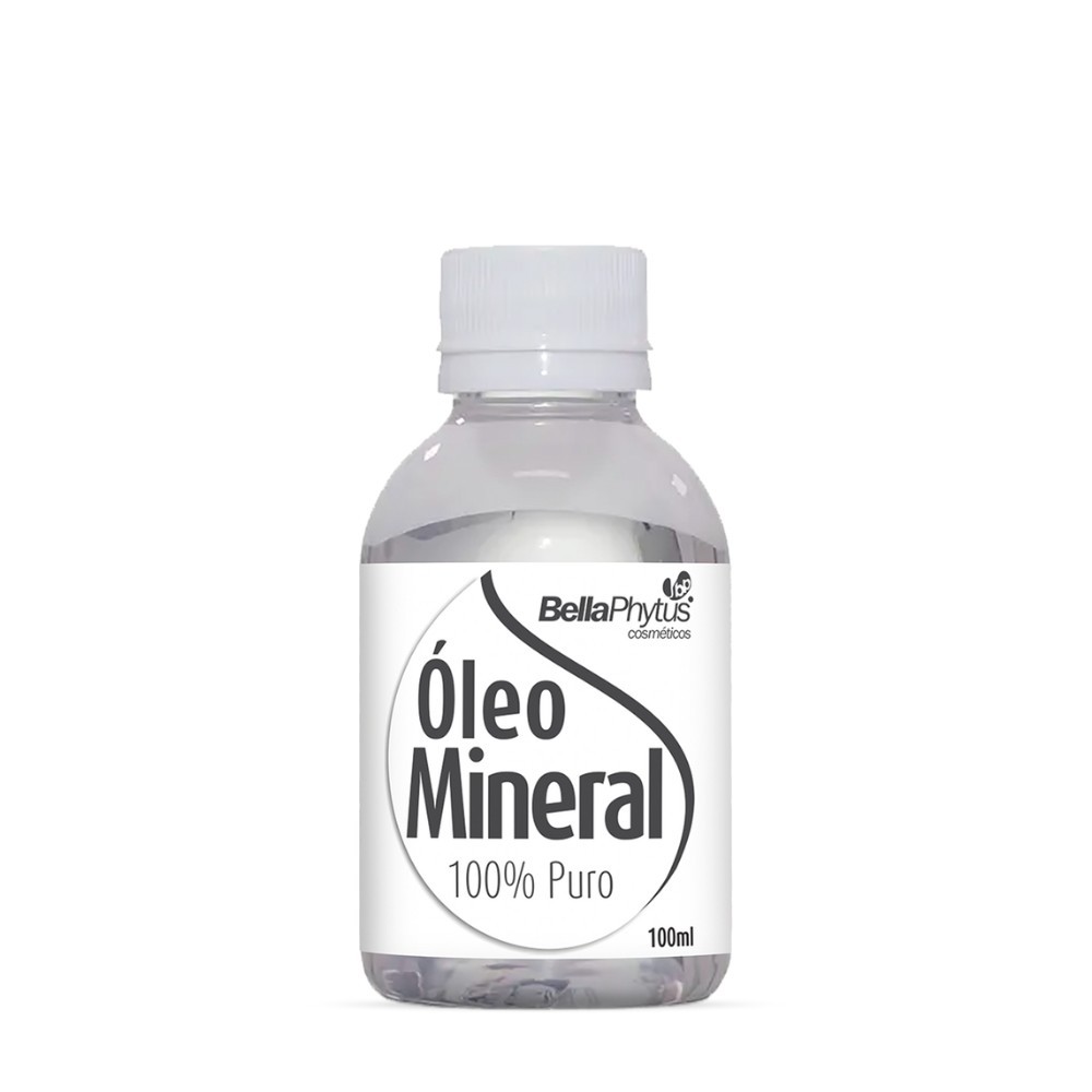 Óleo Mineral 100% Puro 100ml - BellaPhytus 