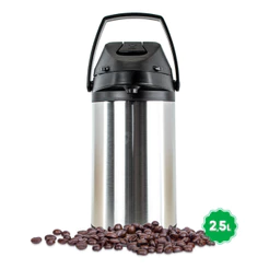 Garrafa Térmica Chacal Inox 2.5 Litro Café Chimarrão Chá