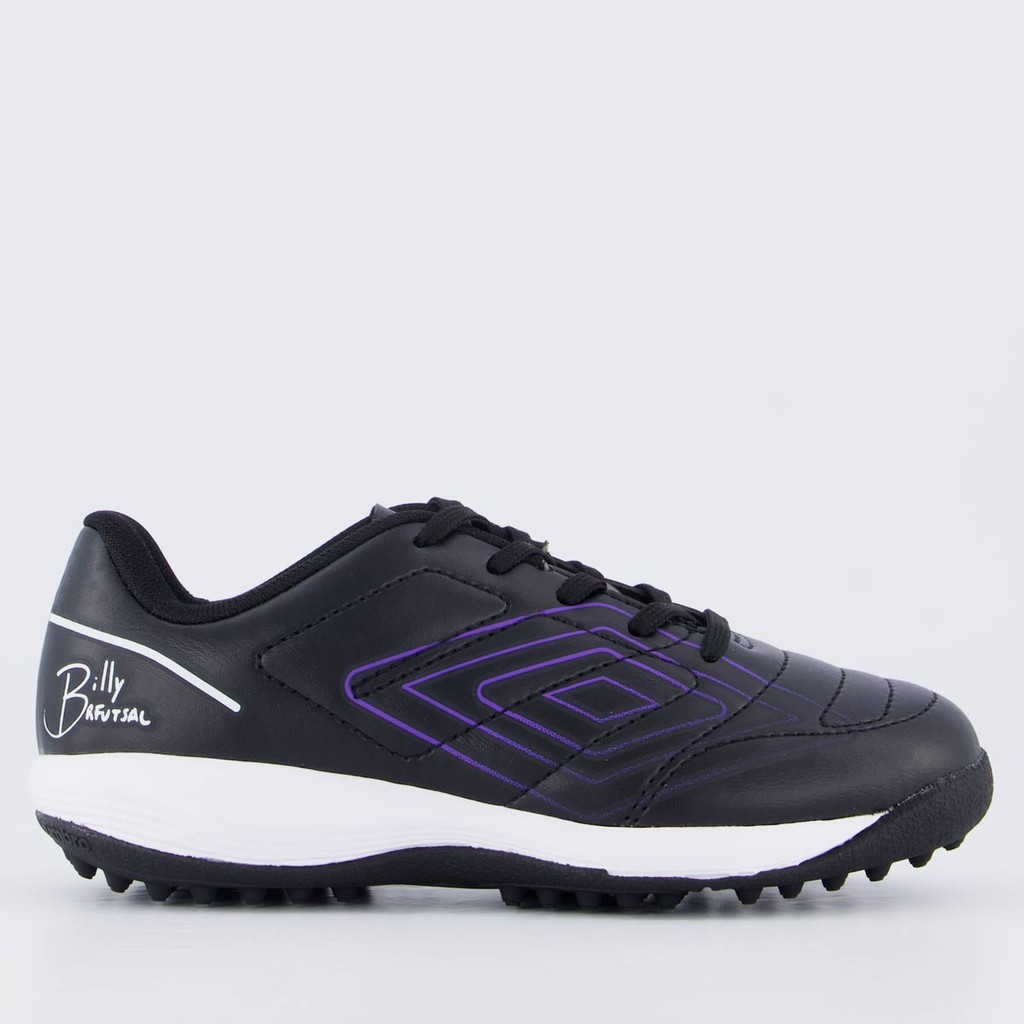 Chuteira Umbro BR Futsal Society Juvenil Preta