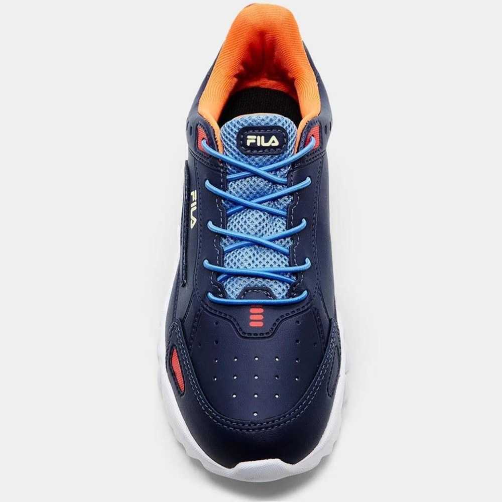Tênis Infantil Fila Venture Tracer - Marinho e Vermelho