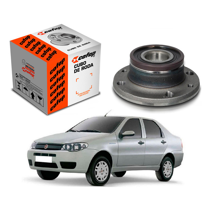 Cubo De Roda Traseiro Abs Siena 1.3 2005 A 2007 em Oferta na Shopee