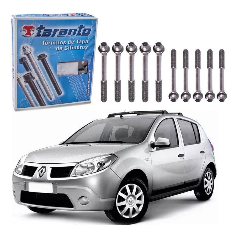 Jogo Parafuso Cabeçote Sandero 1.6 8v 2007 A 2014