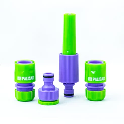 JOGO DE CONEXAO PARA MANGUEIRA ENCAIXE 1/2POL 4PCS// PALISAD