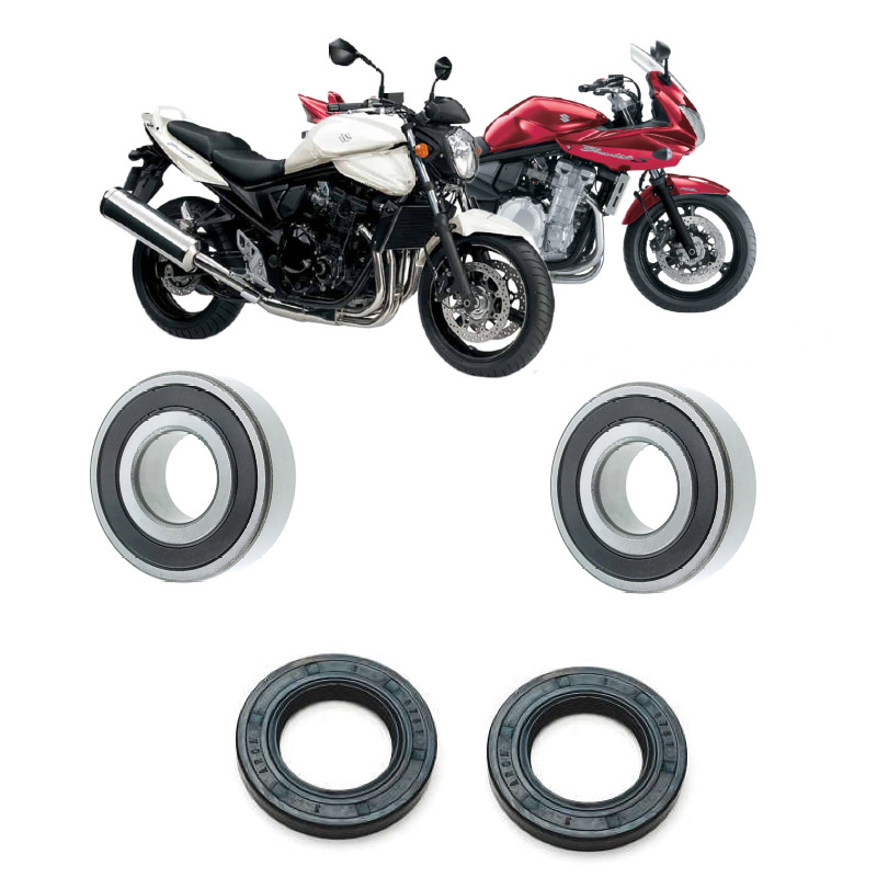 Rolamentos Roda Dianteira SUZUKI Bandit 650 de 2007 até 2016 Kit