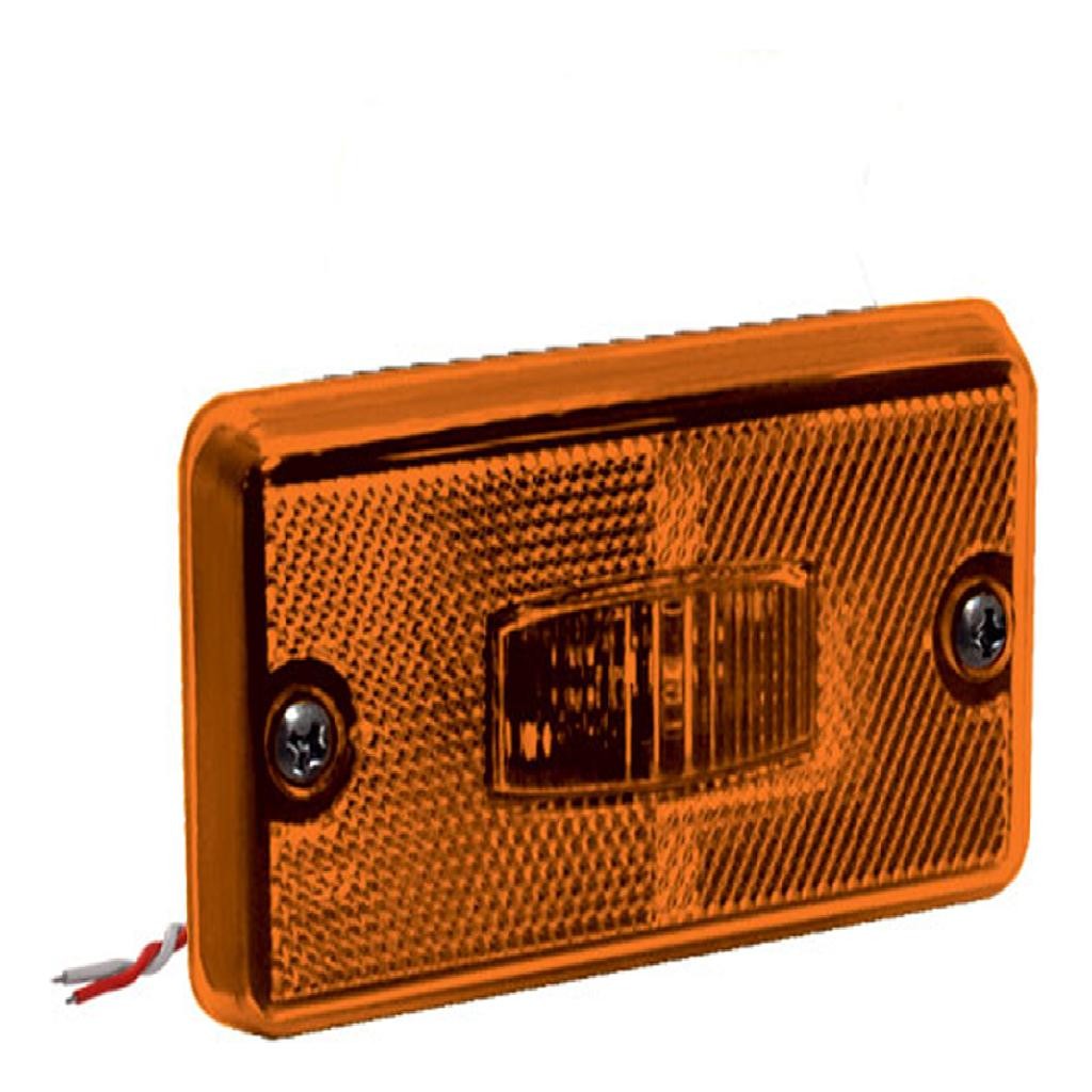 KIT 4 Lanternas Led Retangular Universal Base Reta Pl06061917 Pl.06 em Oferta na Shopee