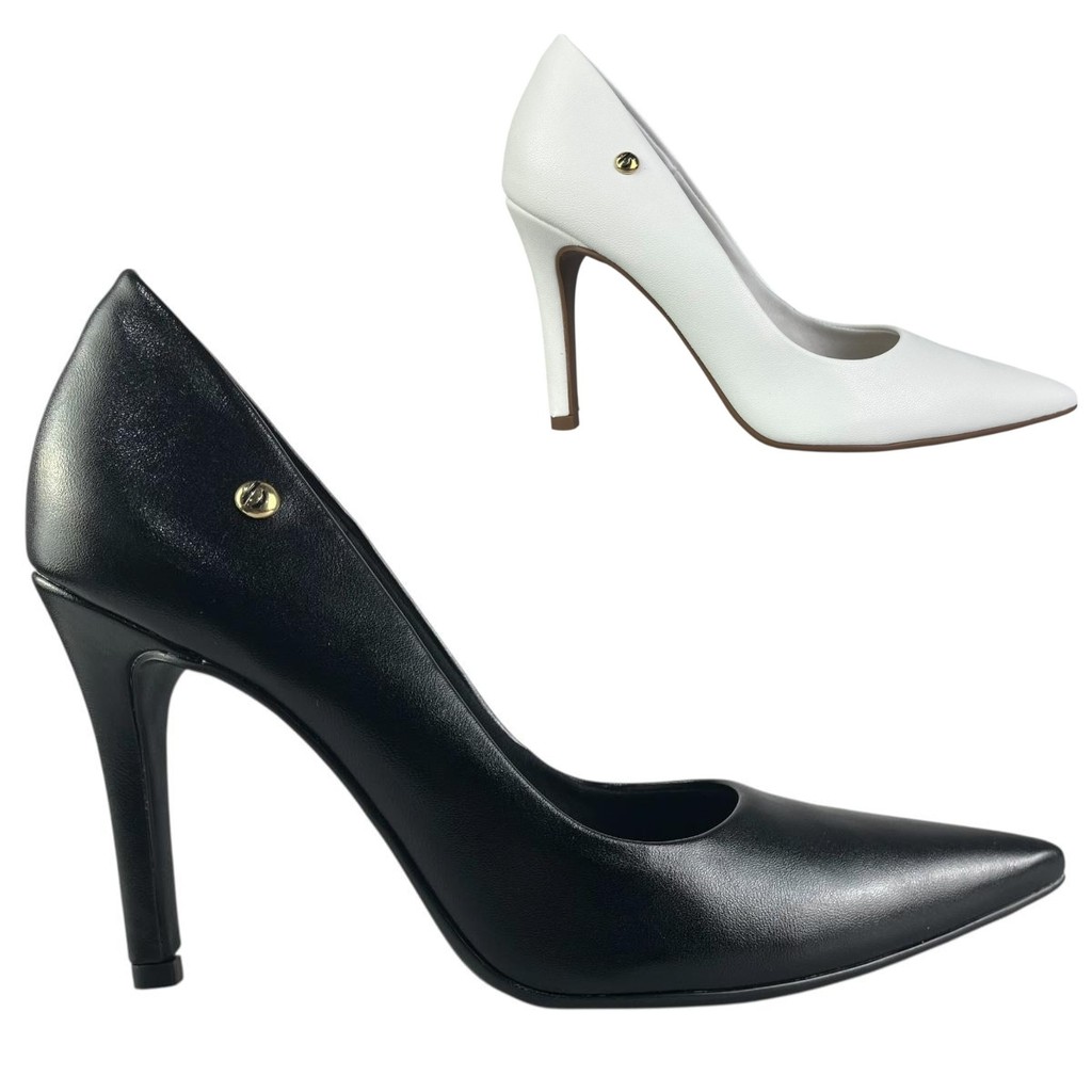 Scarpin Feminino Bebecê Bico Fino Salto Alto Original Elegante e Confortável em Oferta na Shopee
