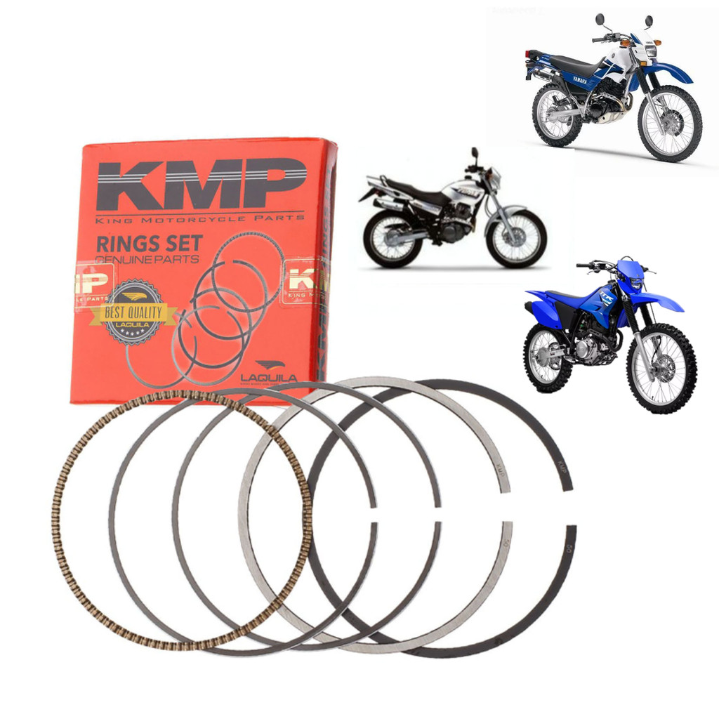 Anel Pistão Xt Tdm 225 Ttr 230 Std 0.25 0.50 0.75 1.00 Kmp