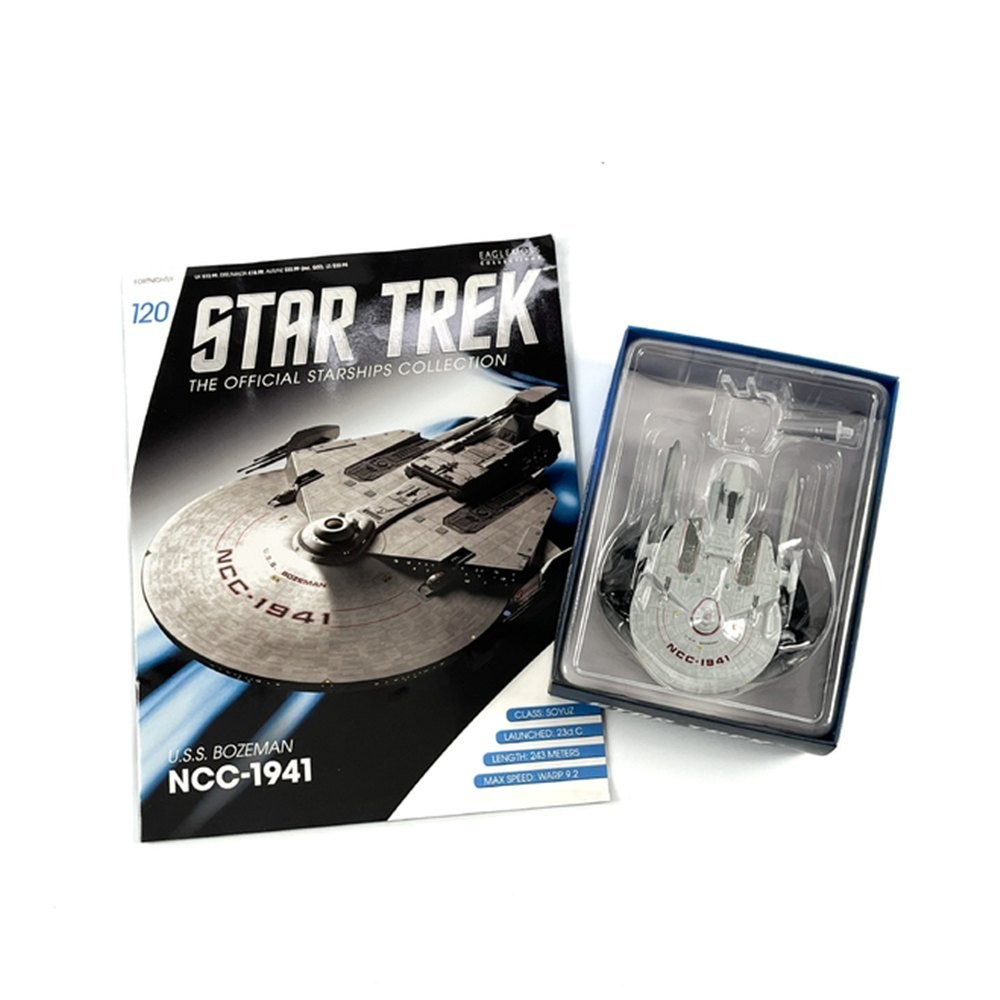 Miniatura Nave Espacial U.S.S. Bozeman NCC-1941 - Nº 09 - Star Trek - Eaglemoss