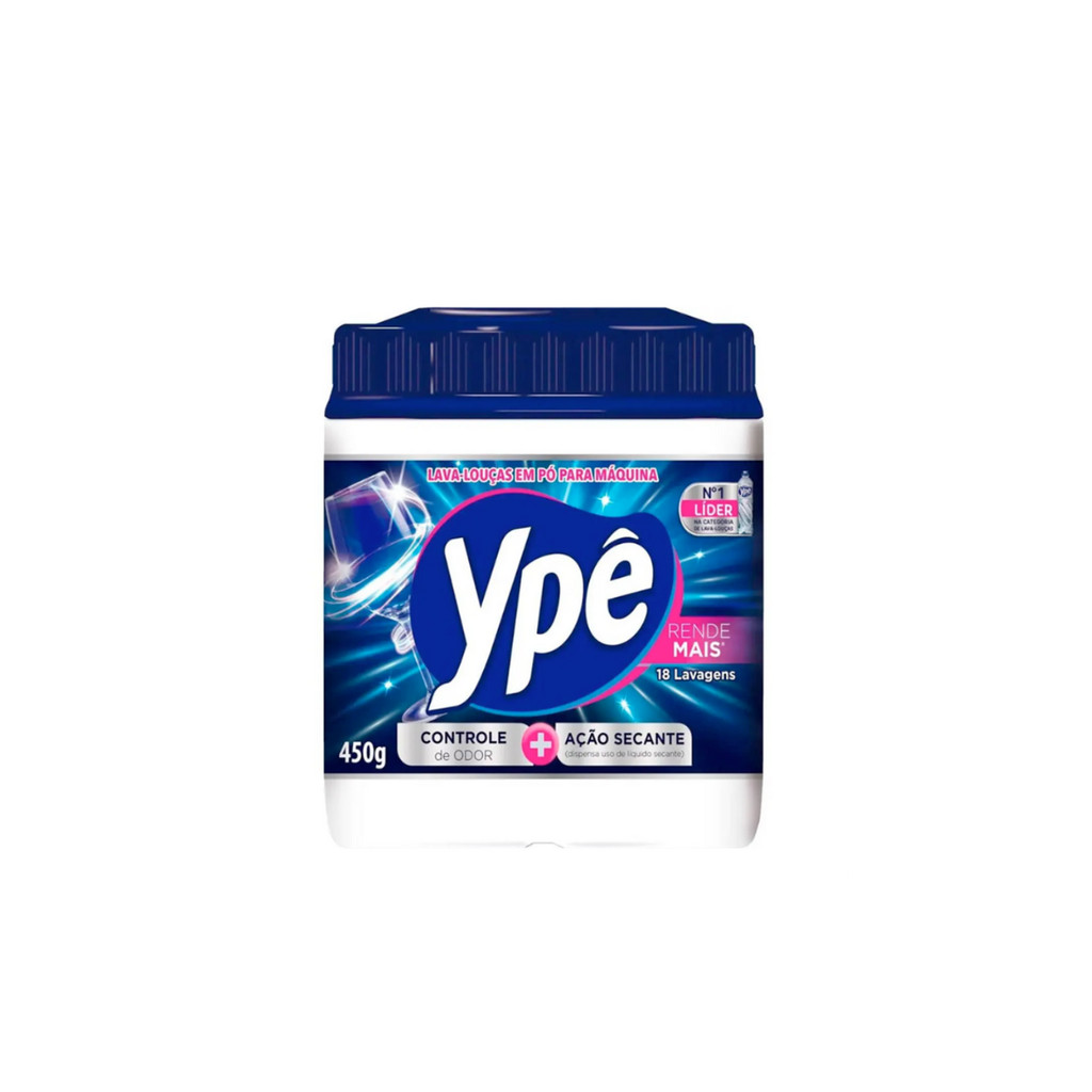 Lava Louças em Pó para Máquina 450g Ypê em Oferta na Shopee