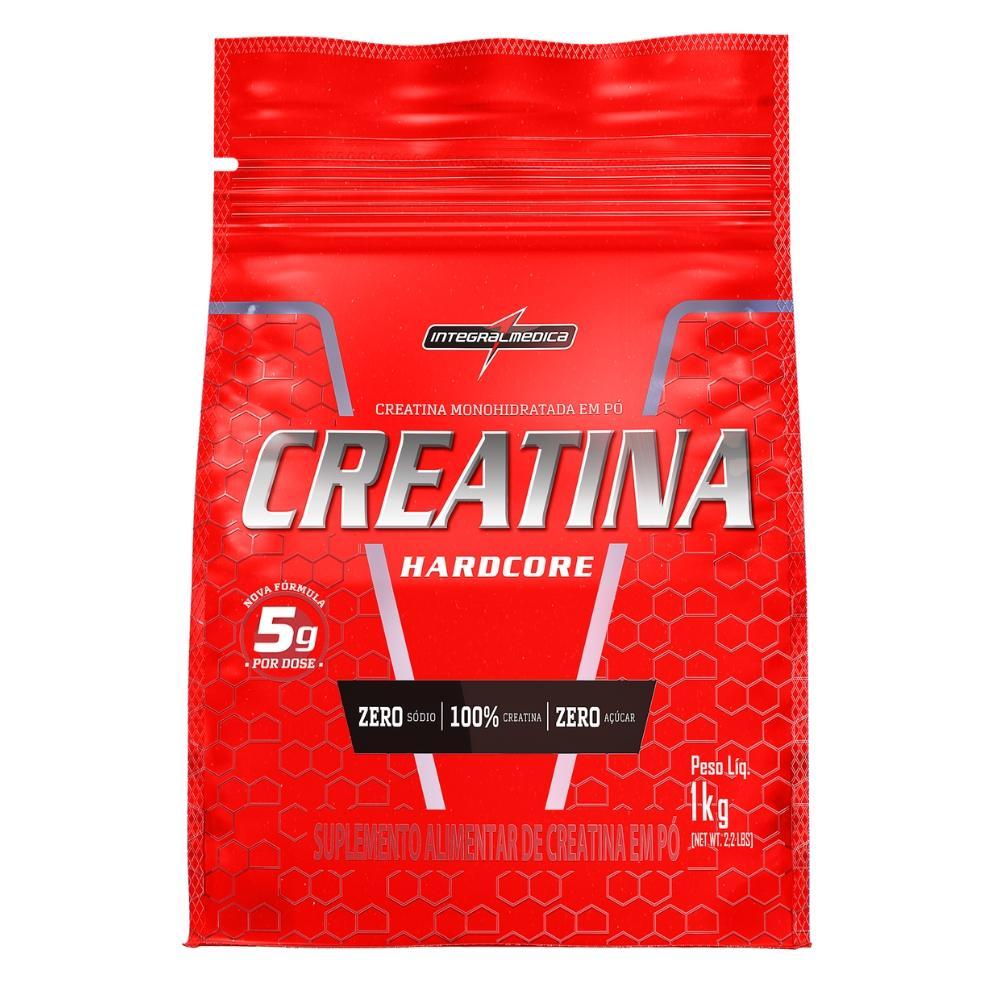 Imagem Creatina Monohidratada Integralmedica Hardcore 1kg Pouch