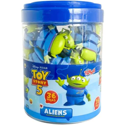 Brinquedo Balde Com 26 Aliens Disney Pixar Toy Story 5 Toyng - 061599