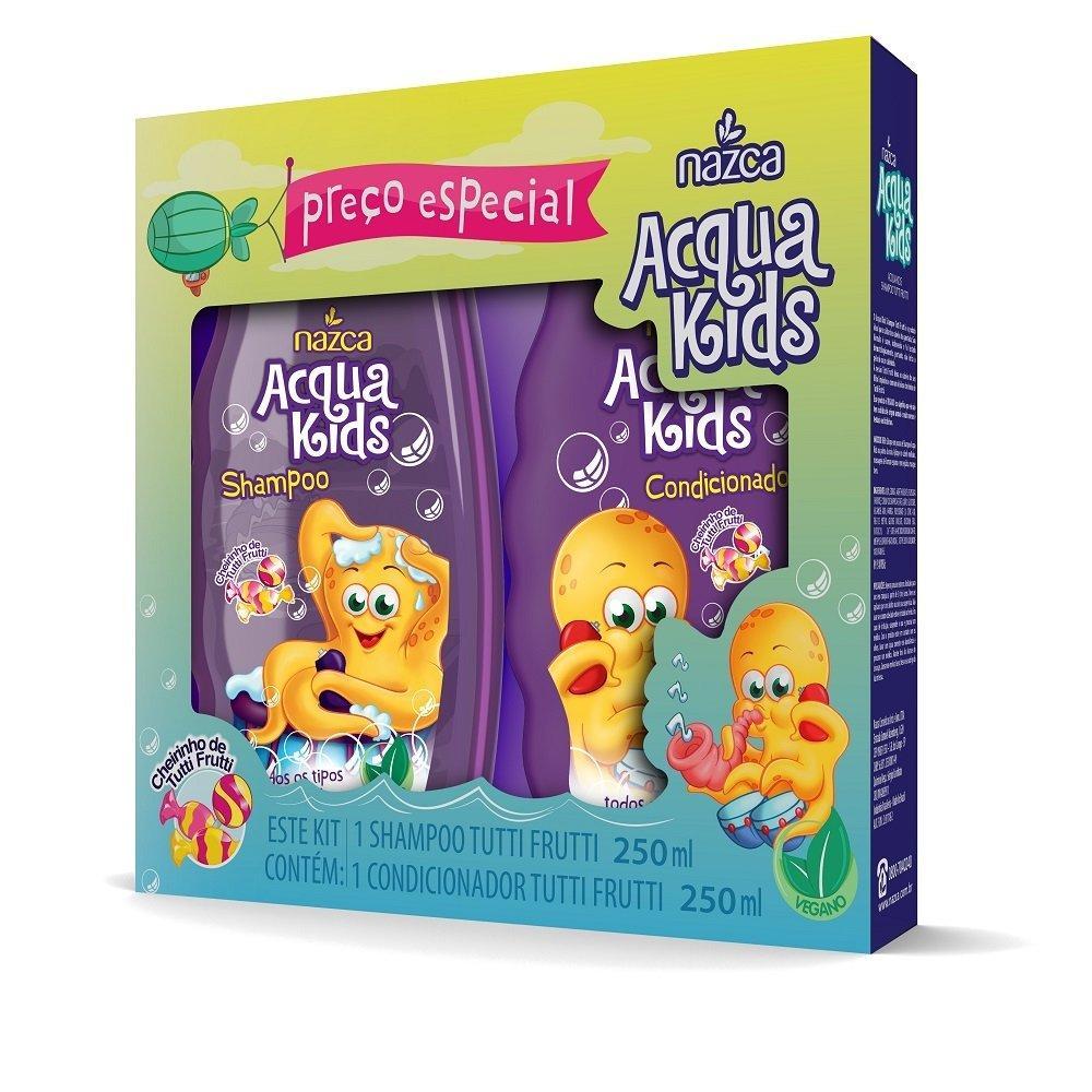 Shampoo + Condicionador Acqua Kids Tutti Frutti 250ml