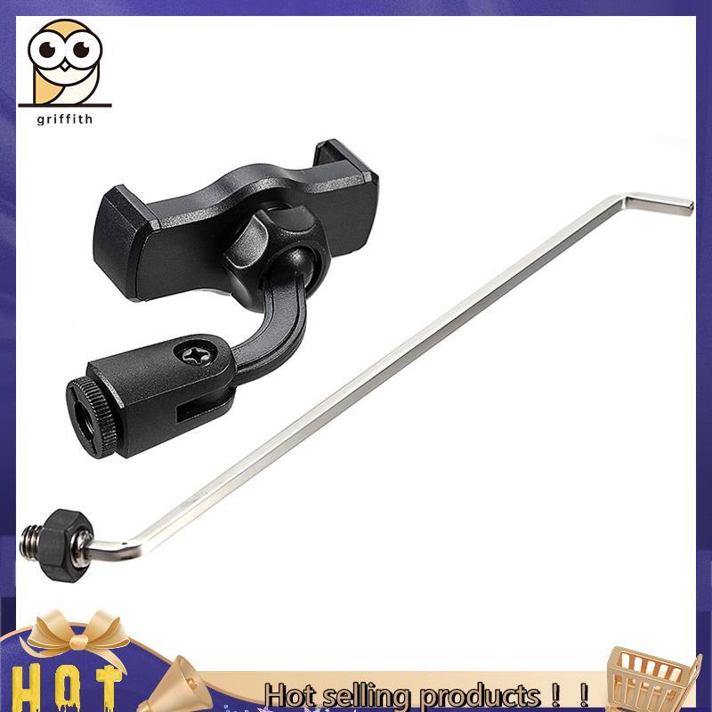 Suporte De Telefone Saxofone Para Banda De Marcha Prática Iniciante Smartphones Sax Ajustável Design De Lira