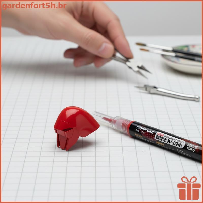 GARDE Stedi Tipo Válvula Frontal Ponta Macia Marcador De Tinta Acrílica À Base De Água Para Figura Mecha DIY Hobby Pintu