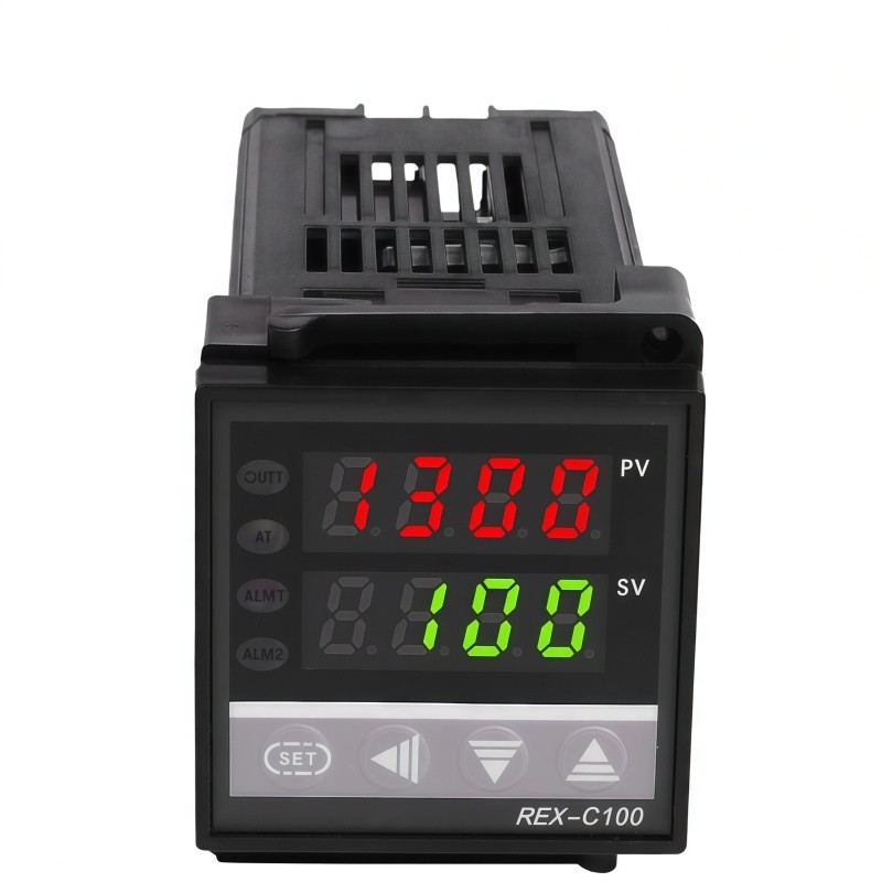 Termostato REX-C100 48 * 48, Saída Digital, Controlador de Temperatura Eletrônico Programável PID