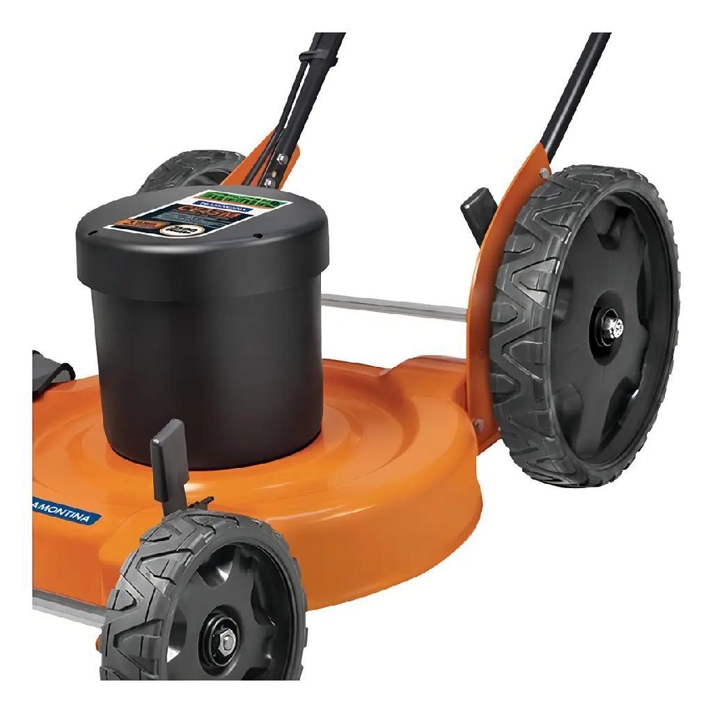 Cortador de Grama Elétrico Tramontina CE35P 1300W 220V Corte 35cm com Recolhedor 18L Chassi Plástico