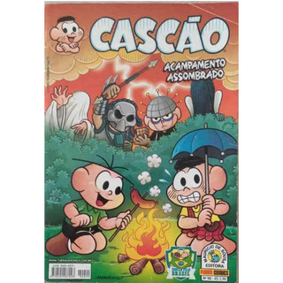 Livro Turma da Mônica  Cascão Acampamento Assombrado Volume 90 de Mauricio de Sousa 8043494