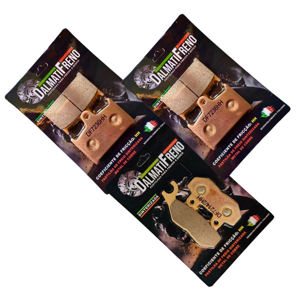 KIT PASTILHA DE FREIO TIGER 1200 Explorer ANO 2012 2013 2014 2015