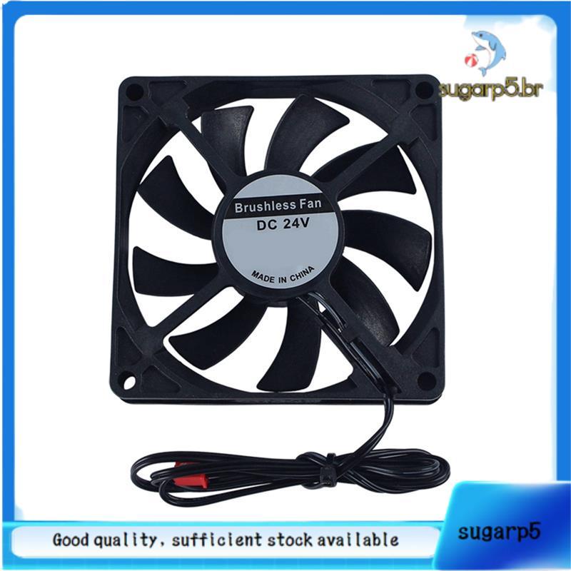 8015 DC 24V Ventilador De Resfriamento Sem Escova Para Placa-Mãe S1/S1C 2800RPM Radiador