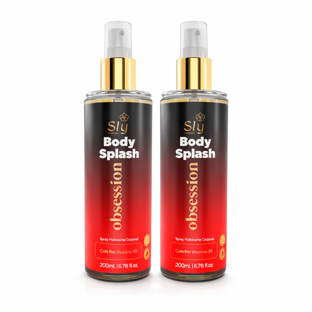 02 Body Splash Colônia Feminina 200ml Fragrância Perfume Cosméticos Mulher Beleza Moda — imagem 1